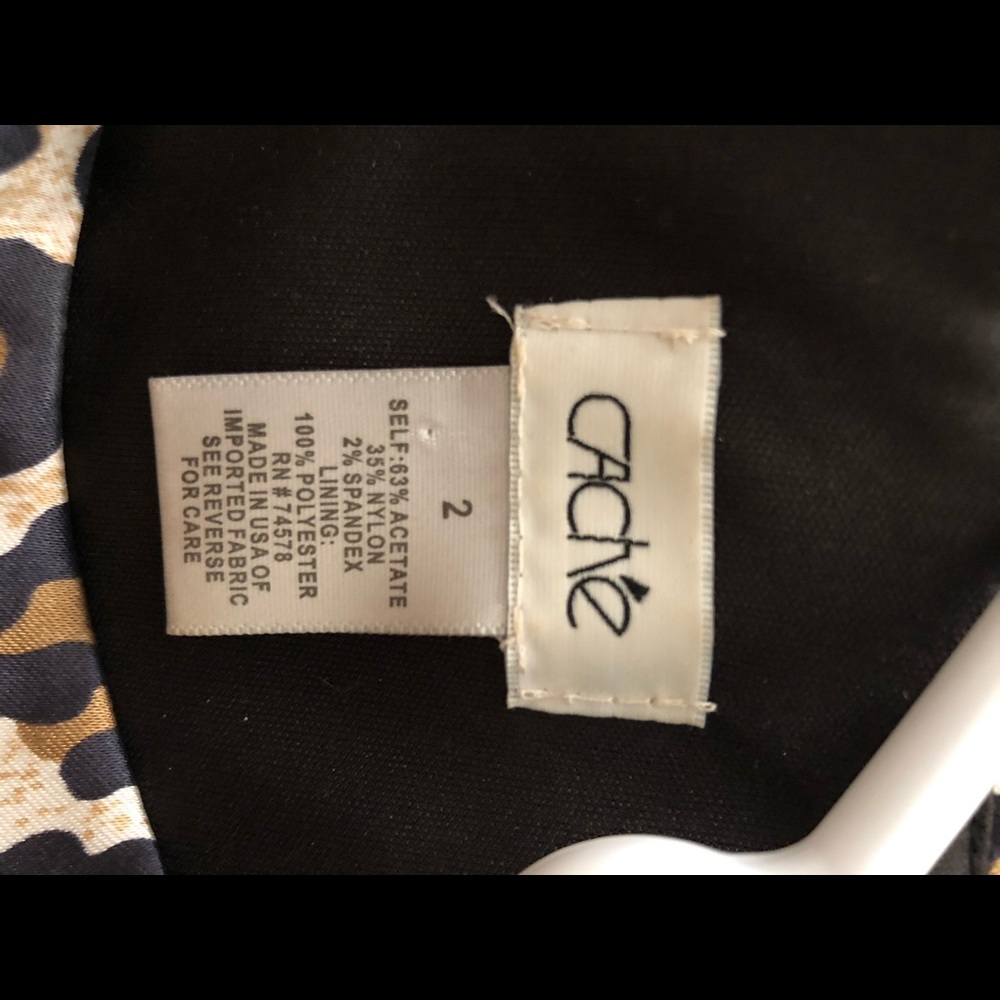 Cache Leopard Dress - Picture 4 of 4